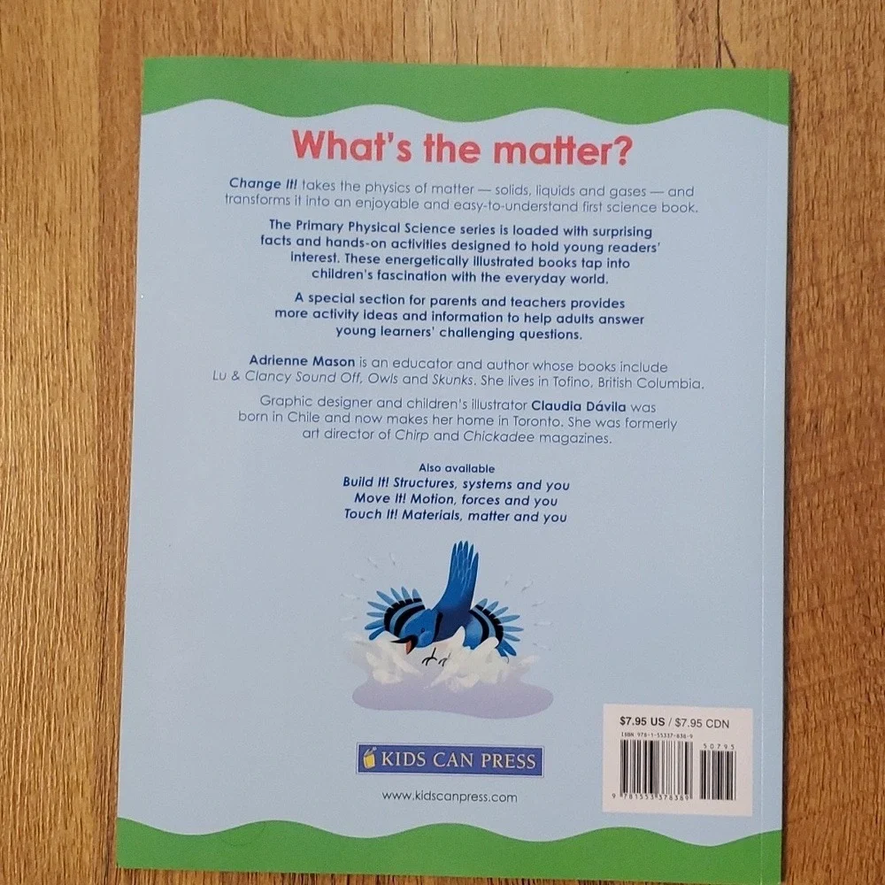 5 Set of Science Books on Matter‎ Grades 1-3